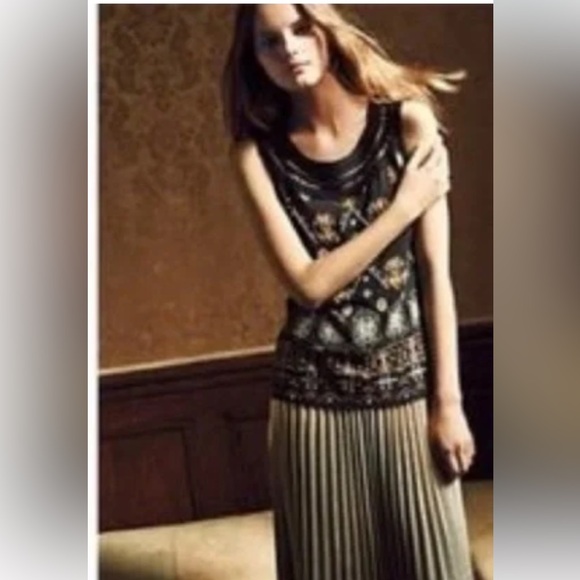 Anthropologie Akemi + Kin Firelight Tank Top, Beautiful Embroidered Size Medium - Picture 10 of 13